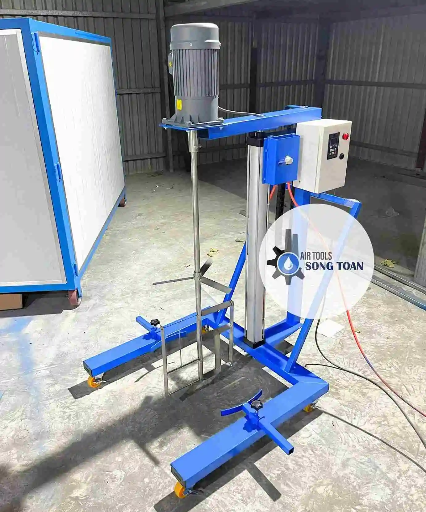 máy khuấy sơn 2HP giảm tốc